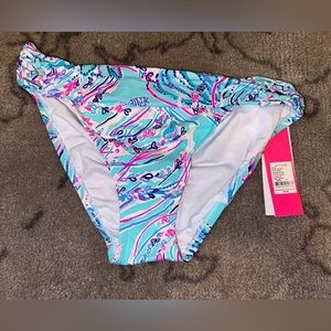 NWT Lilly Pulitzer Bikini Bottom Michelina Bayside Under the Moon